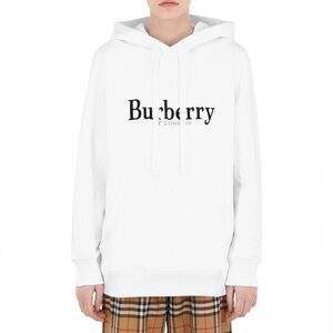 Burberry Pelorus Embroidered Archive Logo Hoodie